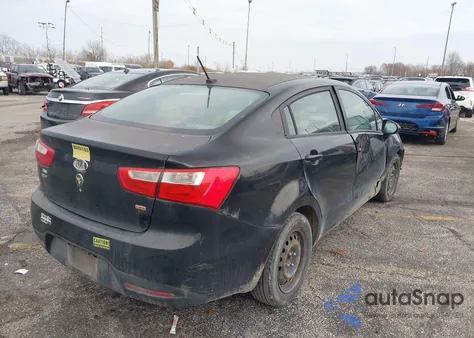 2012 Kia Rio Lx z USA, uszkodzony, nr VIN KNADM4A37C6045344